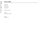 Tablet Screenshot of materialpress.org